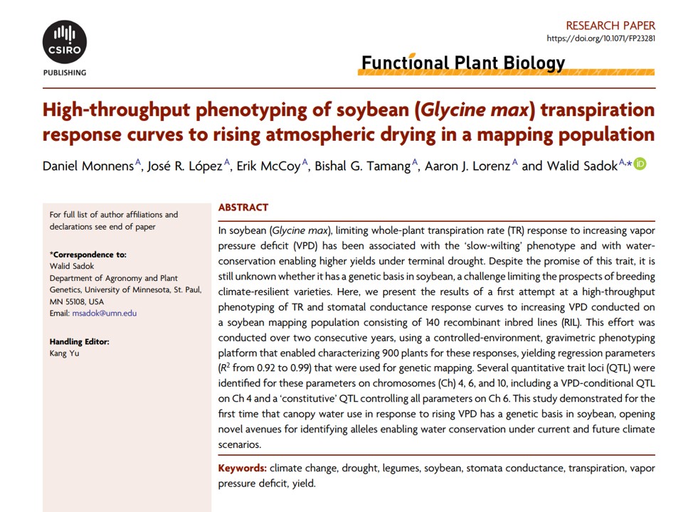 Functional Plant Biology